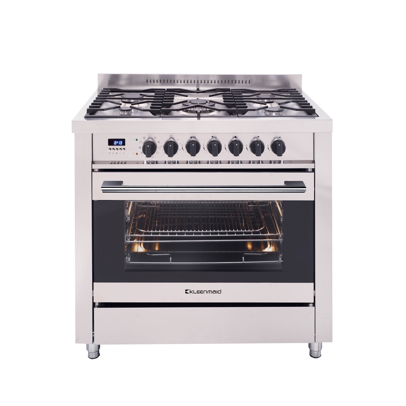 Kleenmaid 90cm Freestanding Duel Fuel Oven product image