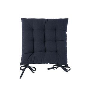Harbour Housewares Square Dining Chair Seat Cushion - Blue