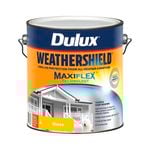 Dulux 4L Orange Gloss Weathershield Exterior Paint - 4L