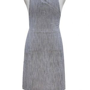 Ladelle Lina Stripe Navy Apron