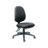 Buro Mondo Java High Back Office Chair 3 Lever Mechanism Black Fabric Seat And Back