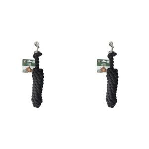 2PK Dudley's World Of Pets Horse Care Durable Lead Assorted 2M