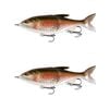 2x 13 Fishing 185mm Glidesdale Jointed Glidebait Fishing Lures - Rainbow Trout