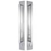 Gainsborough Stainless Steel Omni Accent Double Cylinder Keyed Back To Back Trilock