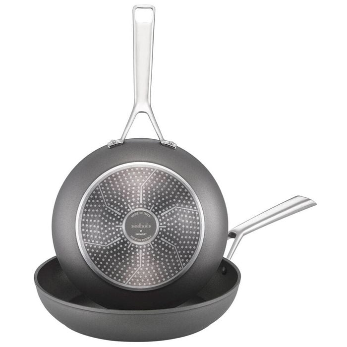 2pc Essteele Per Bellezza 24/28cm Skillet Twin Pack Grey