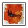 Artey | Red Tail I - Framed Print - Black Frame - 100 x 100cm