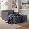 Compressed Chaise Sofa Bed Grey