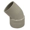 Holman 40mm 40° Male And Female PVC DWV Plain Bend
