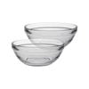 Duralex Lys Glass Nesting Mixing Bowls - 14cm - Pack Of 6