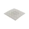 Surface Gard 8mm Clear Round Rubber Bumper - 25 Pieces