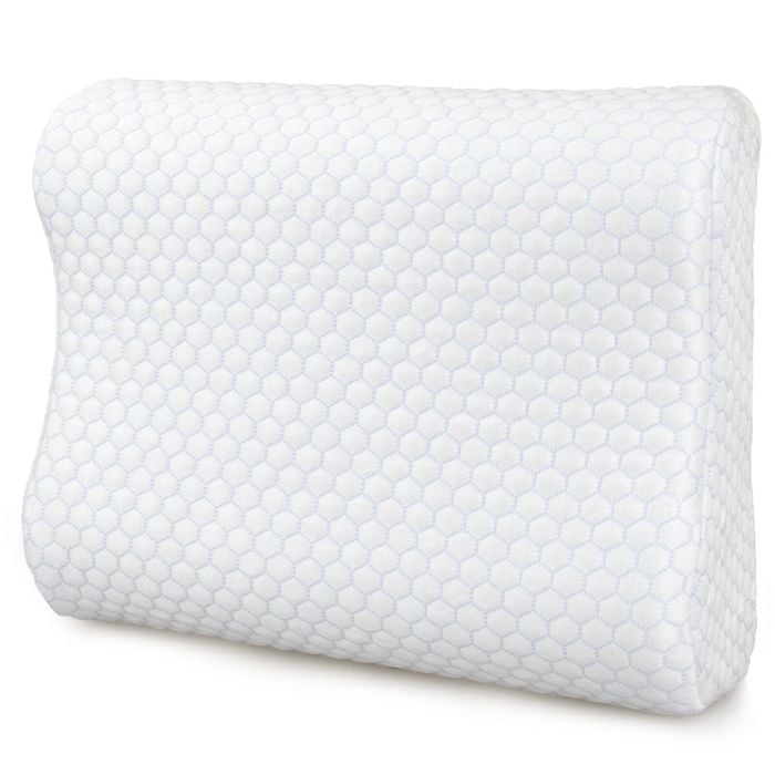 Ardor Cooling Memory Foam 60x40cm Pillow Contoured White