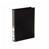 Marbig Clearview A4 4D-Ring Insert Binder 25mm (Black)