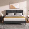 Artiss Bed Frame Queen Size Mattress Base Wooden Sleep Beds Platform Fabric