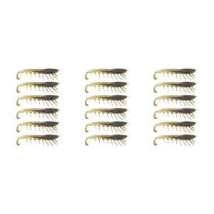 3x 6PK 3In Rapala Crush City The Imposter Plastic Prawn Lures - Purple Haze