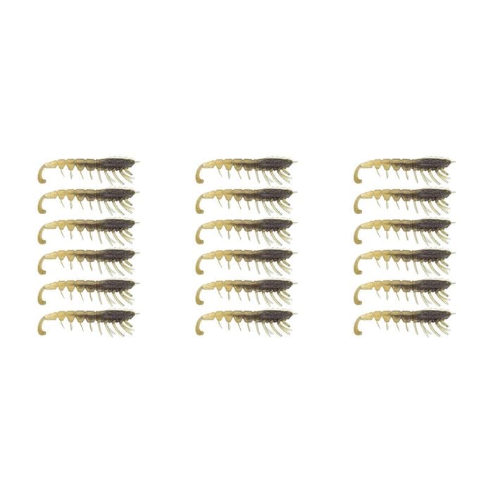3x 6PK 3In Rapala Crush City The Imposter Plastic Prawn Lures - Purple Haze