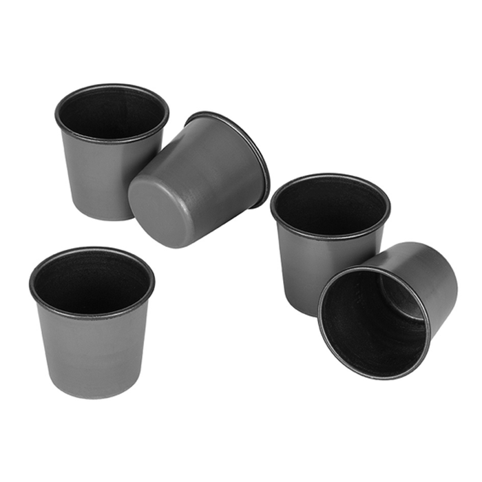 Matfer Bourgeat Exopan Dariole Mould - 45mm, Non-Stick,Pack of 6