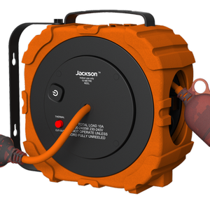 Jackson 10m Heavy Duty Rugged Plus Wall Mount Cable Reel
