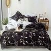 3D Black Branches 149 Bed Pillowcases Quilt King Single Size