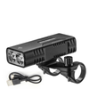 NNEOBA 850LM LED Bike Light Super Bright USB-C Headlamp Black
