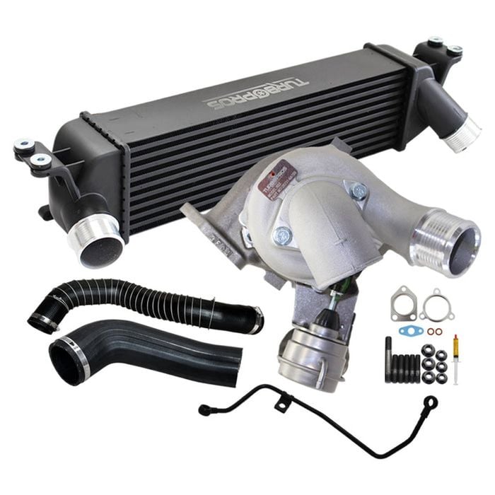 Upgrade Billet Turbo+85mm Intercooler & Hoses And Genuine Oil Feed Pipe For Hyundai Iload / Imax D4cb 2.5l 2011-2014