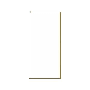 Stein 900 x 2000mm Brushed Brass Project Shower - Return Panel Only