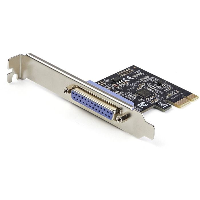 StarTech.com Parallel Adapter - Half-height/Low-profile Plug-in Card - 1 - PCI Express 2.0 x1 - PC, Linux