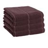 Accessorize ADA 4 Pack Bath Towel - Aubergine