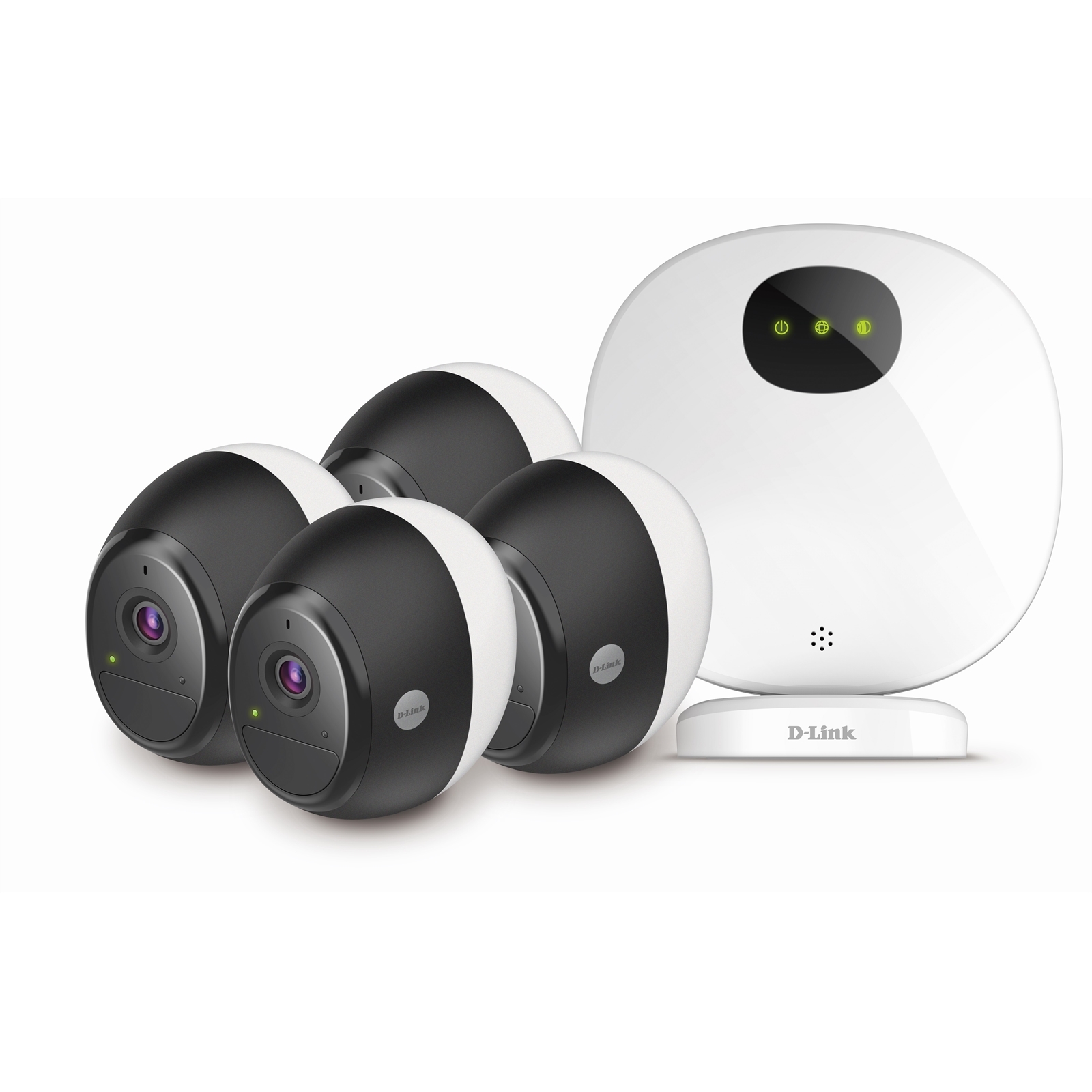 D-Link Omna Wireless Indoor / Outdoor Camera Kit - 4 Pack product image