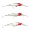 3x Rapala 11cm X Rap Magnum 10 Deep Diving Trolling Lures - Red Head