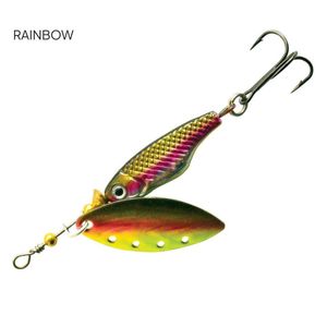 Black Magic Spinsect 10g Spinning Fishing Lure Spinner Rainbow
