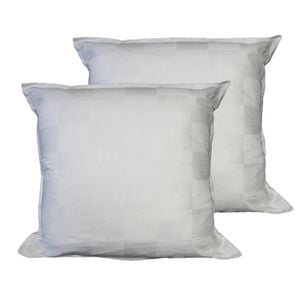 Orient Sense Pair of Dominic White European Pillowcases
