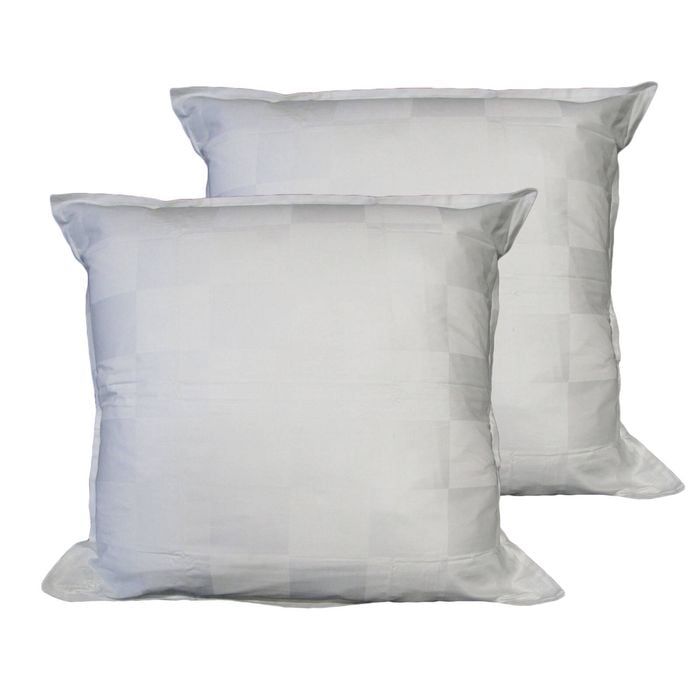 Orient Sense Pair of Dominic White European Pillowcases
