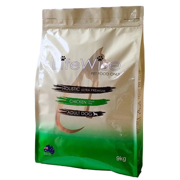 Lifewise Adult Dry Dog Food Chicken W/ Turkey & Vegetables 9kg