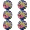 6PK LVD Reef Glass Trivet Table Protector Round 21x21cm