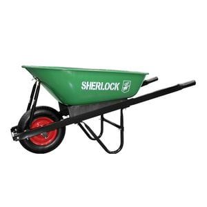 Sherlock 100L Home Use Steel Tray Wheelbarrow