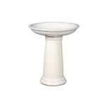 Northcote Pottery 400 x 500mm Cream Balmoral Glazed Bird Bath