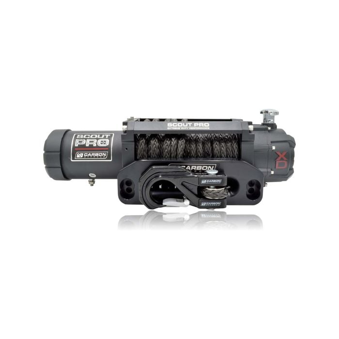 Carbon Scout Pro 12.0 Extreme Duty 12000lb Fast Electric Winch
