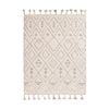 Colorscope sahara diamond contemporary indoor rug ivory/taupe 350x450cm