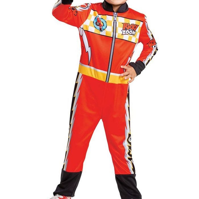 Licensed Red Ricky Zoom Toddler Boys Character Costume - Small
