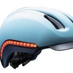 Nutcase Vio Sky Matte MIPS Helmet w/Led Lighting