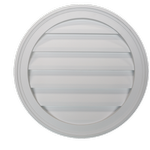 Builders Edge 500mm Round Non-Functional Gable Vent 