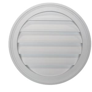 Builders Edge 500mm Round Non-Functional Gable Vent