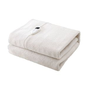 Bedra Electric Blanket Fully Fitted Fleece Heated Winter Underlay King Single