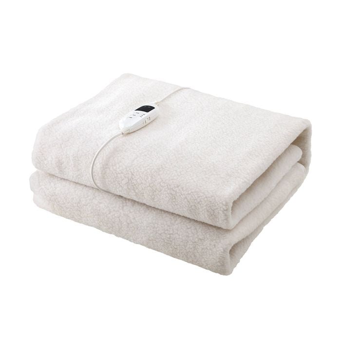 Bedra Electric Blanket Fully Fitted Fleece Heated Winter Underlay King Single