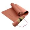 Powertrain TPE Yoga Exercise Pilates Mat 6mm - Pink