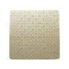 Rubber Shower Mat 54 x 54cm - Beige