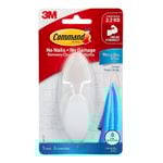 Command™ Large White Adhesive Wet Area Towel Hook - 1 Pack