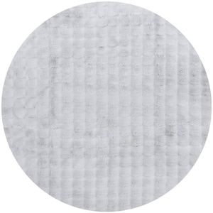 The Rug Connection Pop Siler Grey 200x200cm - Medium Round Washable Indoor Rug