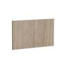 Kaboodle 800mm Maplenut Modern Farmhouse Sink Doors - 2 Pack
