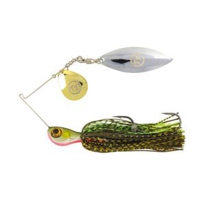 TT Lures 5/8oz Vortex+ Spinnerbait Fishing Lure - Mossy
